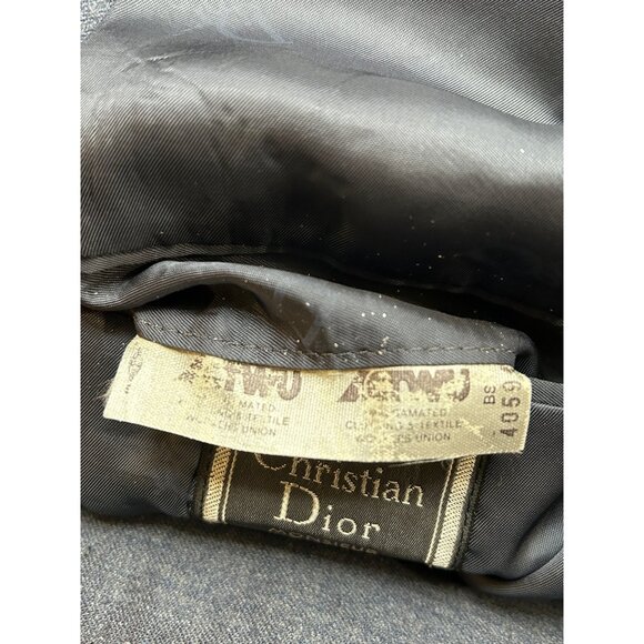 Christian Dior Monsieur Blazer Mens 44R Gray 100% Virgin Wool Tailored Classic - Picture 6 of 16